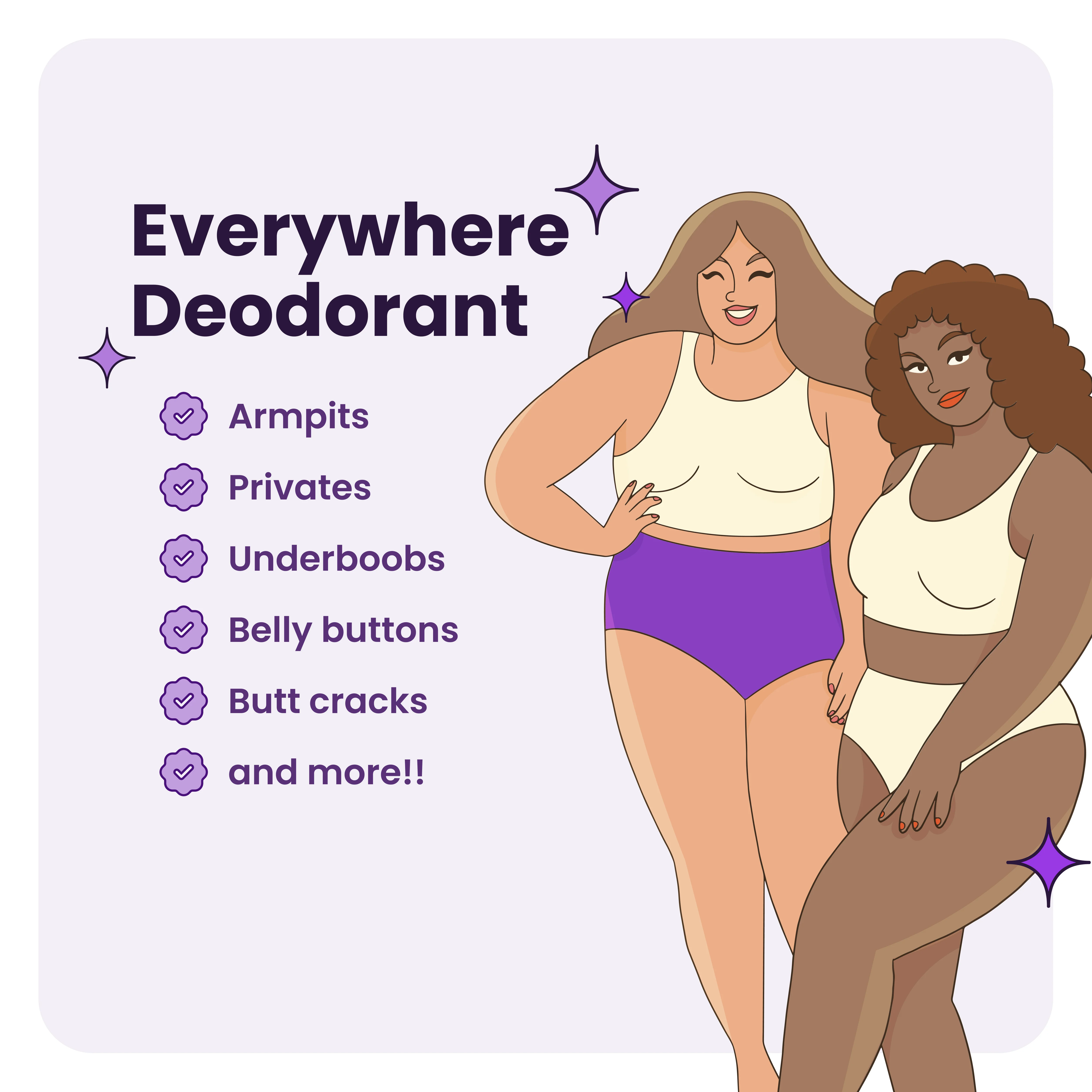 Everywhere Deodorant with Probiotics (Berry)- 3pk - Image 4
