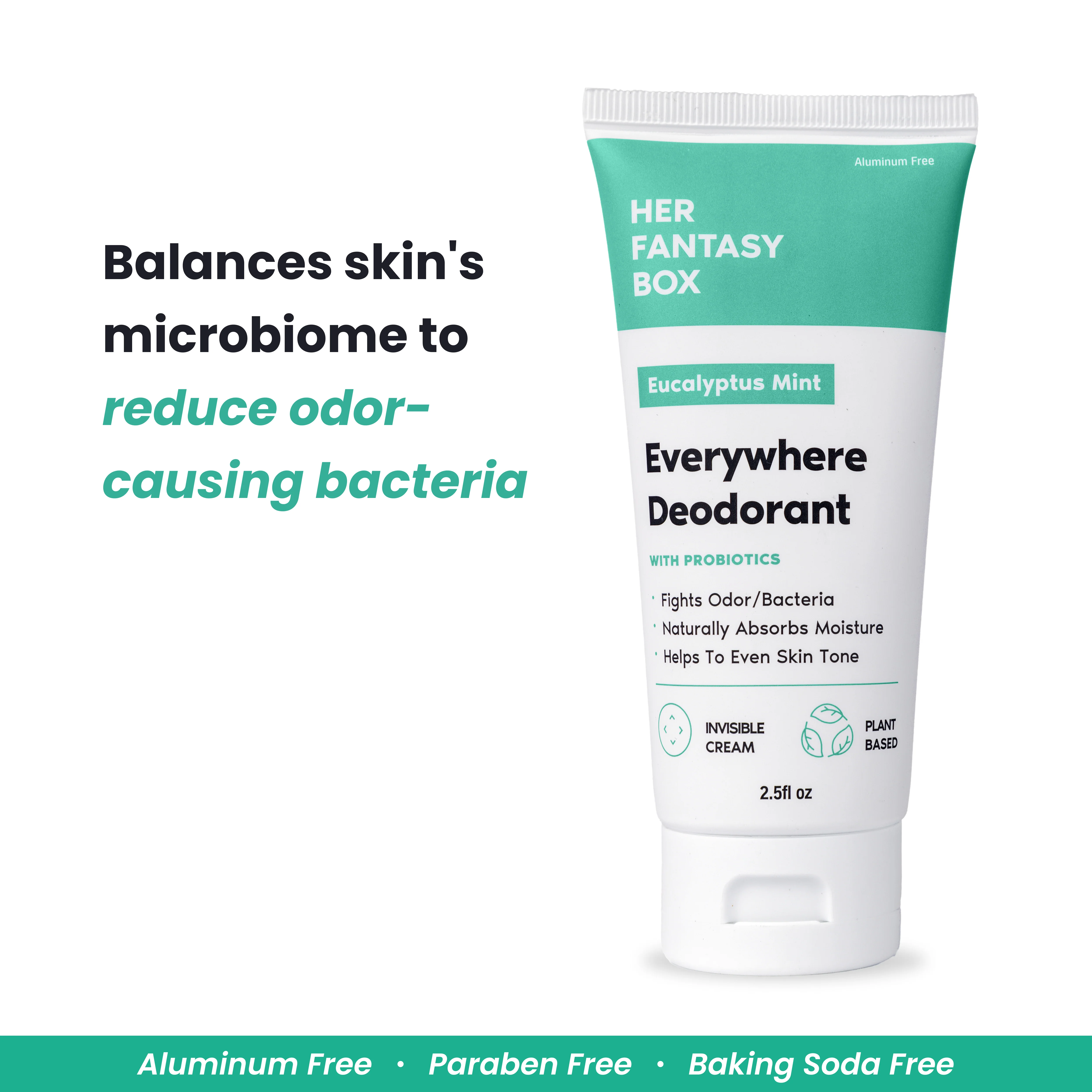 Everywhere Deodorant with Probiotics (Mint) - 3pk - Image 4